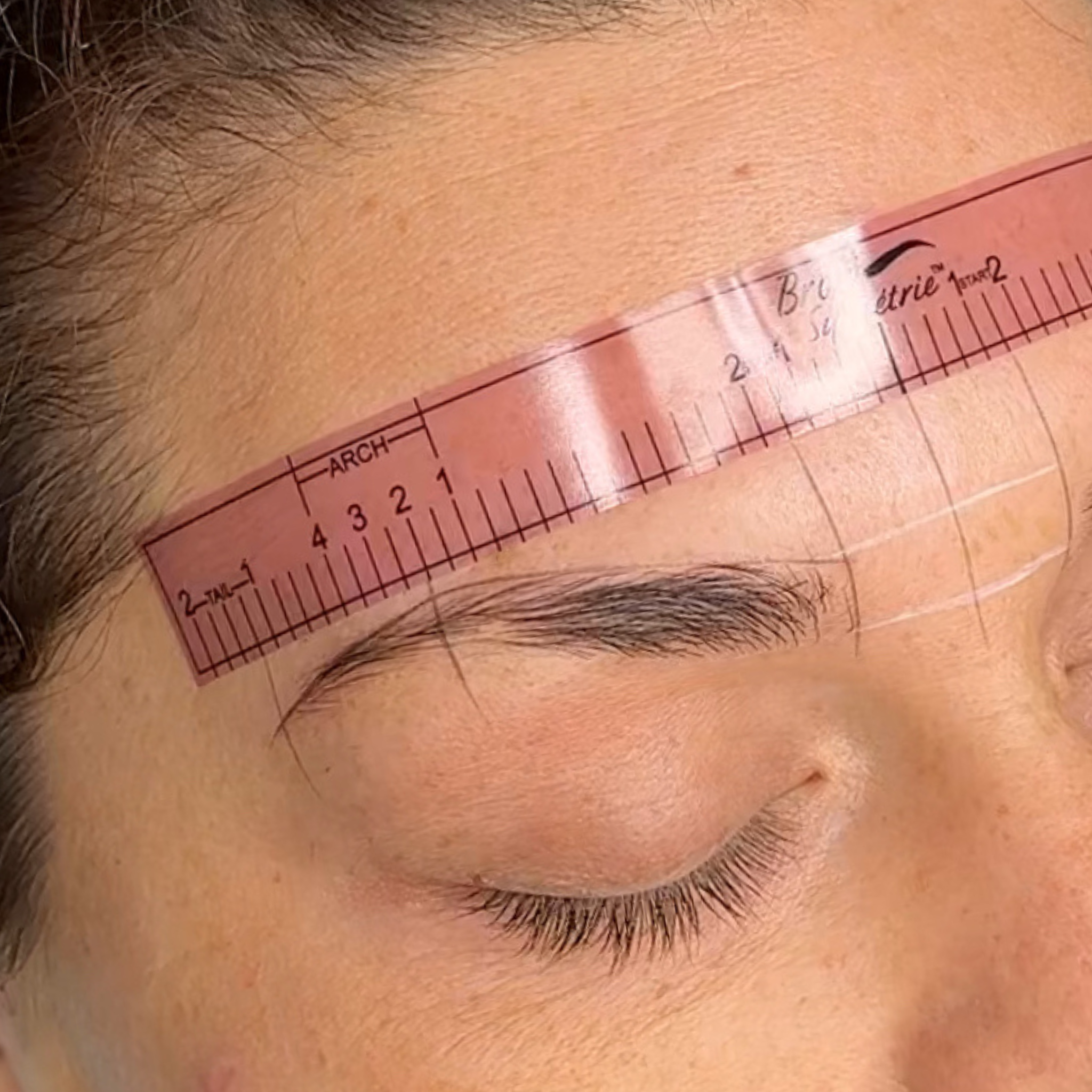 Straight Eyebrow Mapping Rulers – Pack of 30